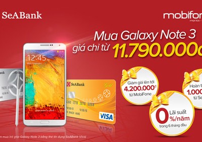 SeABankVisa là dịch vụ "thông minh nhất"